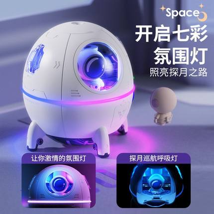 加湿器办公室桌面迷你小型学生家用静音卧室孕妇婴儿鼻子空调棉棒