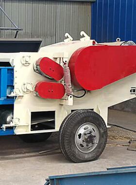 移动式216鼓式削片机 板材杂木切片机 一小时5吨木材切片机