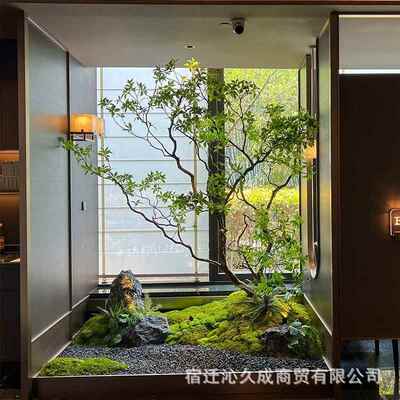 真马醉木树绿植造景橱窗植物室内仿外树景观装饰仿真马醉大型假树