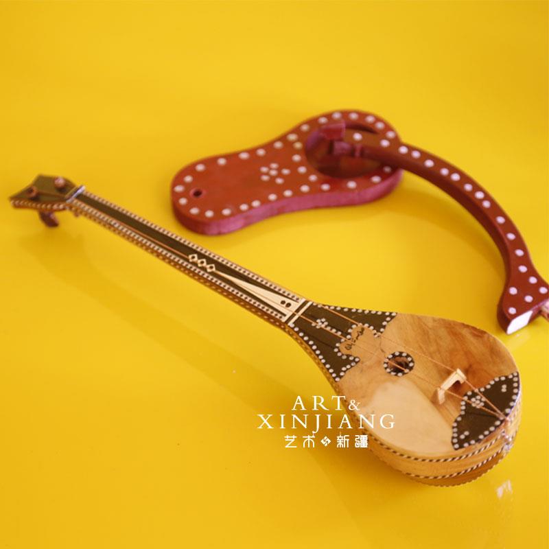 正品30家cm冬不拉摆设摆件新疆念乐器饰品餐厅装饰居品纪礼品手工
