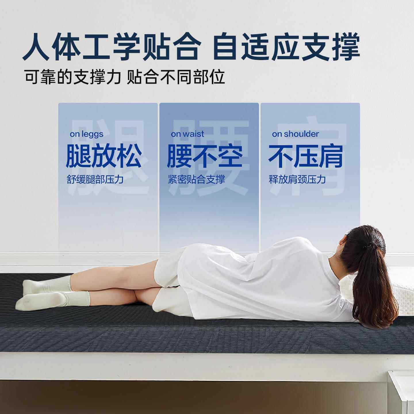 学生绵舍床垫软垫家下用寝室海F995H8T9垫子单宿人上铺租房