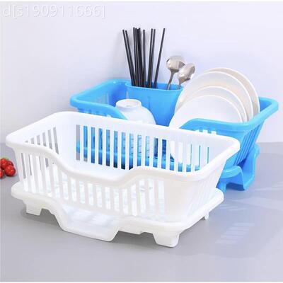 厨房碗筷NGD沥水篮餐料具收纳架单层大容量水篮塑滤物架碟盘装置