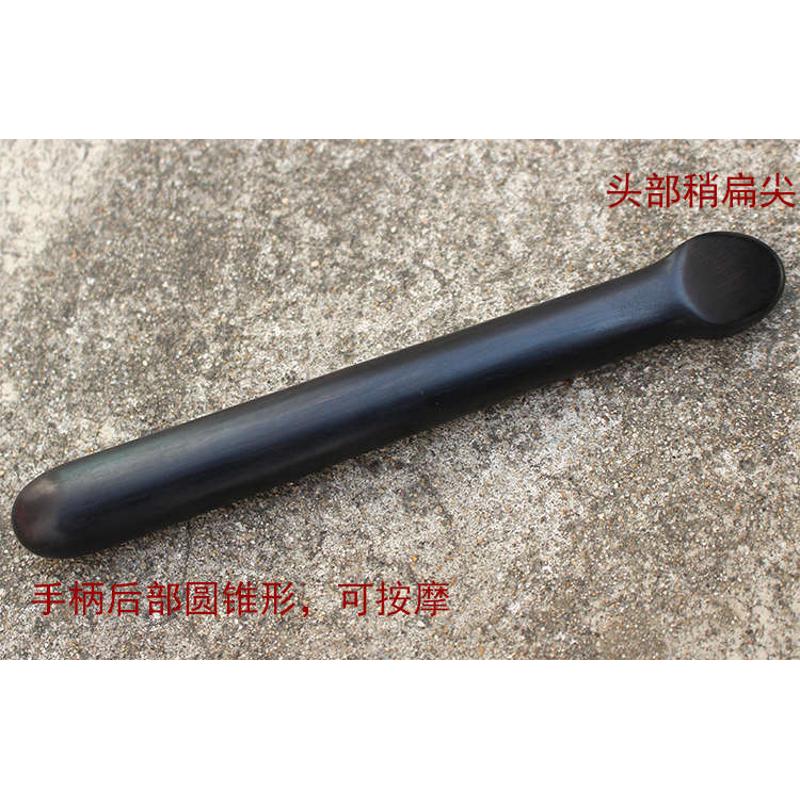 黑檀木眼部按摩拔眼棒拨筋棒指压棒美容棒乌木拨针点穴笔棍筋棍针