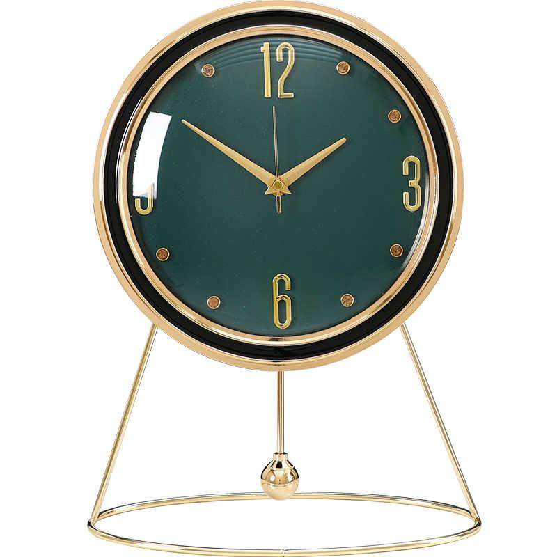 简约时尚座钟北欧客厅时钟桌面装饰轻奢台式钟表21090,家居饰品,挂钟,淘宝优惠券,粉丝福利购,淘宝优惠卷