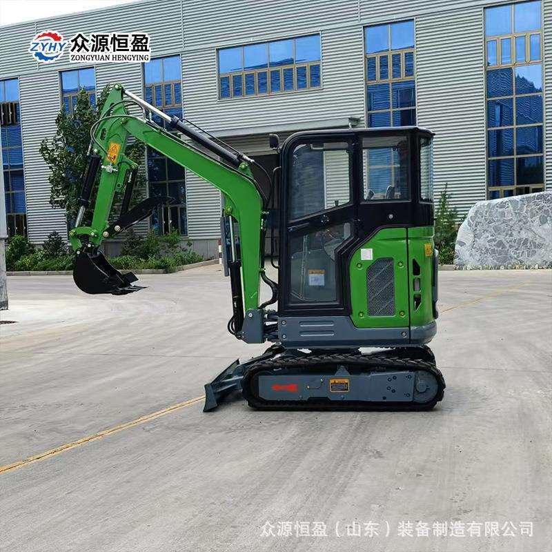 履带式微型工程挖掘车风扇 码头作业迷你挖土机 ZY25型液压挖掘机