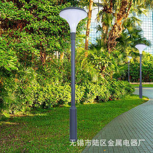产地货源户外景观灯3米全铝压铸一体化太阳能庭院灯头