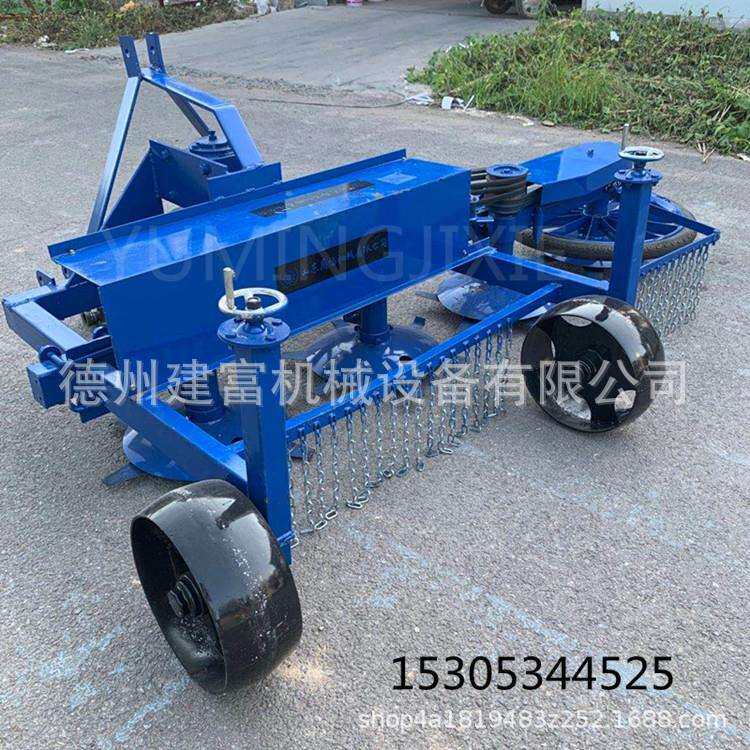新型果园用避障割草机 可割树空3盘4盘5盘鼓式圆盘打草机不伤果树