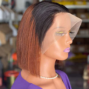 前蕾丝真人假发humanhairwig欧美非洲假发全头套human hair wigs