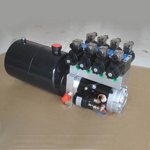 48V2KW-6L油箱-4组双作用电磁阀液压动力元