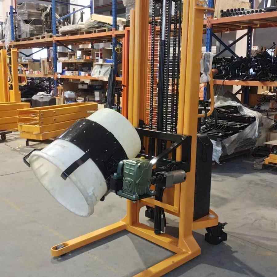 半电动油桶升降翻转倒料叉车倾倒液压手动装卸搬运带称堆高投料车,搬运/仓储/物流设备,其他起重搬运设备,淘宝优惠券,粉丝福利购,淘宝优惠卷