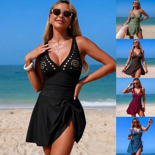 One-piece swimsuit women's hollow swimsuit bikini