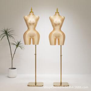 服装店欧美大码模特道具半身女装人台d杯大屁股肥臀假人体展示架