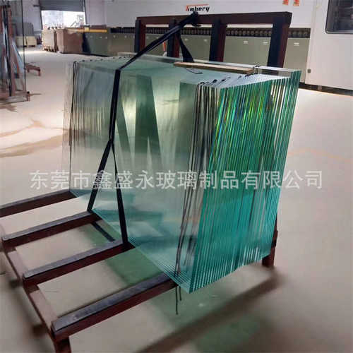 供应5-10mm床头柜倒圆角台面玻璃可按图纸加工烤漆丝印无线充标识