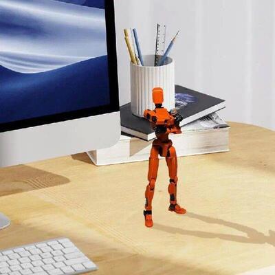 3D Printed Action Figure 3D Articulated Figure Robot