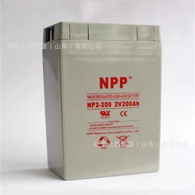 NPP耐普蓄电池NP2-150Ah核电站备用2V150AH通信通讯机房设备电池