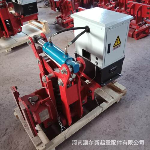 厂家供应10t龙门用电动液压夹轨器轨道防风夹轨器防风铁楔