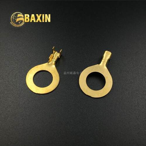 圆环接线片 酸洗 孔式冷压端子接地片 散件 DJ431-8A/B/C/D