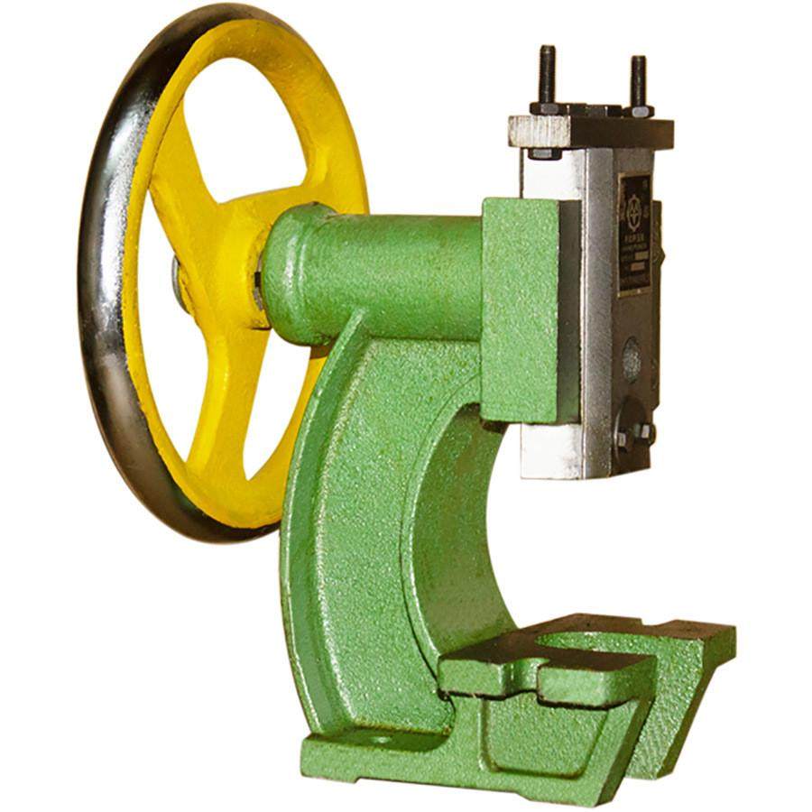 手动冲手动冲床闽100手摇压力机模机泰压机手曲轴机啤冲压机孔