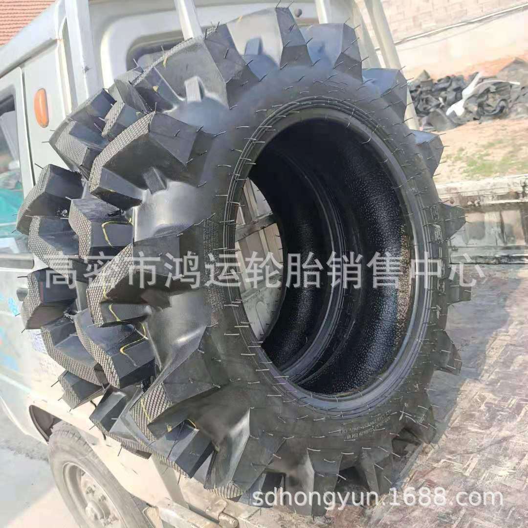 现货水田高花轮胎750/8.3/9.5/12.4/14.9-16 24 26农用拖拉机轮胎