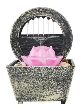 Desktop Water Fountain Ornament Indoor Decoration Portable T
