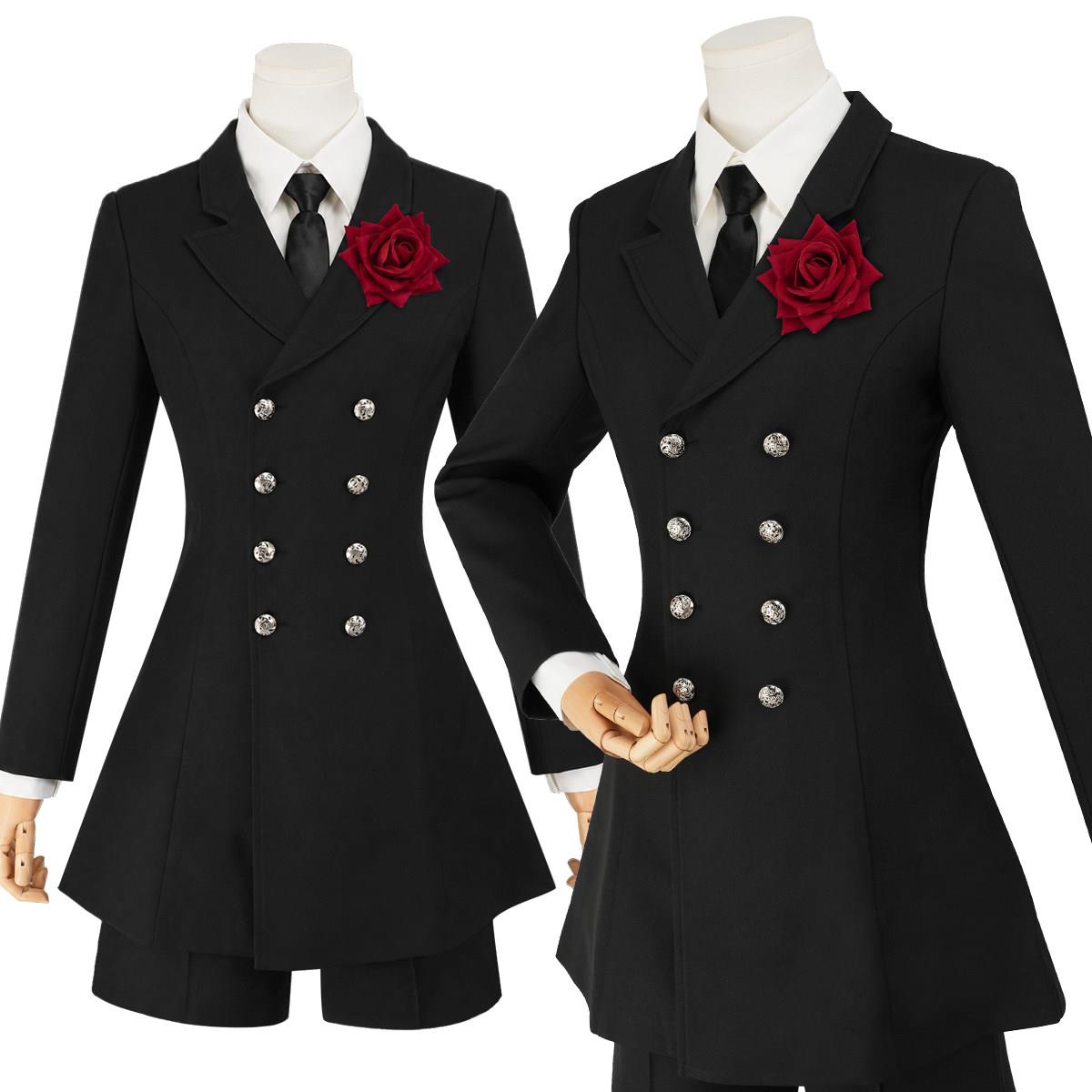 HOLOUNCOSER小欧家黑执事送葬服夏尔COS啵酱贵族C服