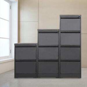 挂GLG-5562劳柜锁三斗四斗卡件箱文柜A4挂快劳资料档抽屉式带铁皮