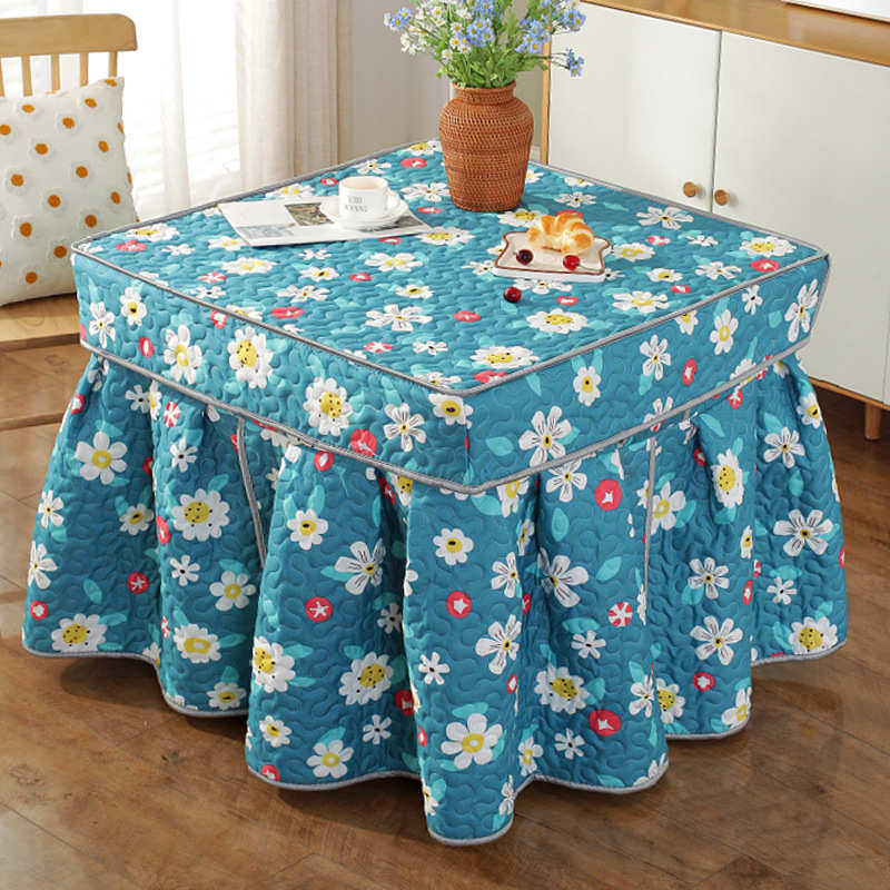 炉桌布加厚罩正方形家用批发烤火桌烤火套烤火电炉罩罩电暖新款桌