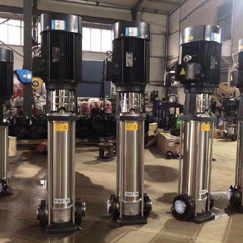 立式不锈钢多级离心泵CDL（F）85-20高层增压自来水泵380V大功率