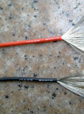 UL特软硅胶线17AWG 210股柔软高温线 1平方耐寒耐冻专用电线100米