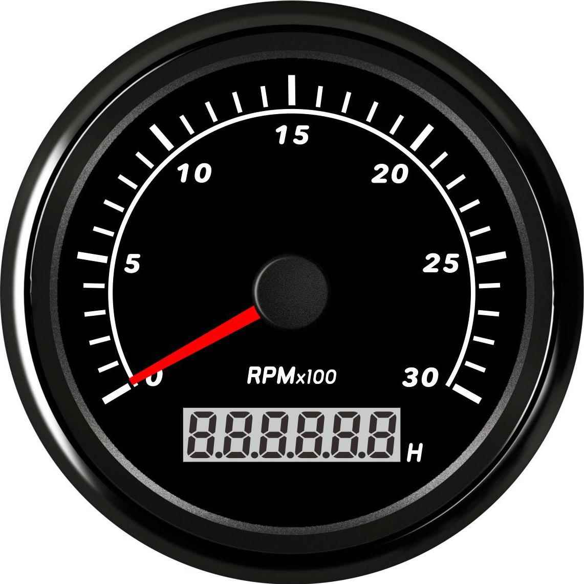 网销版工程车组 发动机组 特种车速度转速表3000RPM 1-300可调