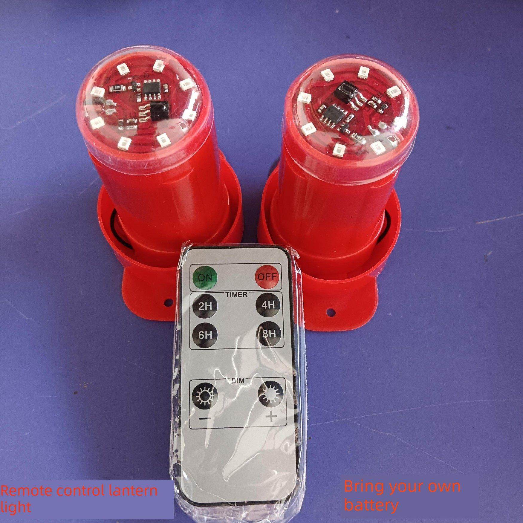 2025新型新年红灯无线电池免插式遥控灯Led灯户外防水阳台灯泡,节庆用品/礼品,灯笼,淘宝优惠券,粉丝福利购,淘宝优惠卷