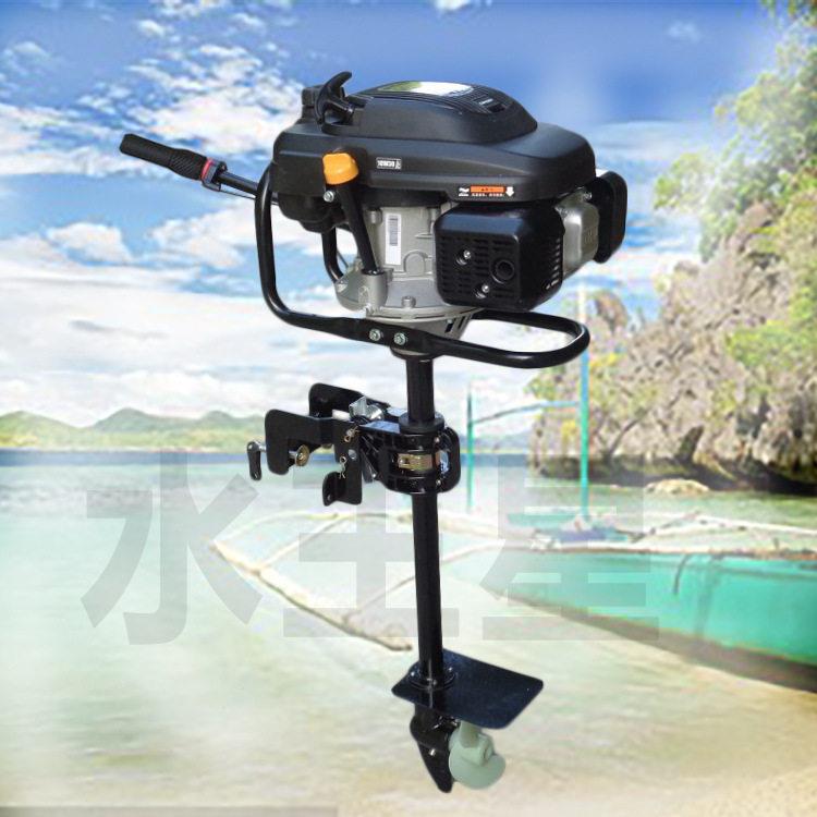 钓鱼船舷外机小型汽油挂桨机柴油宗申发动机螺旋桨厂家