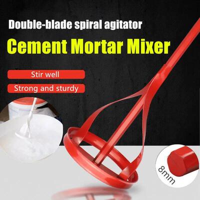Hexagon Shaft Plaster Paint Mixer Mixing Stirring Rod For El