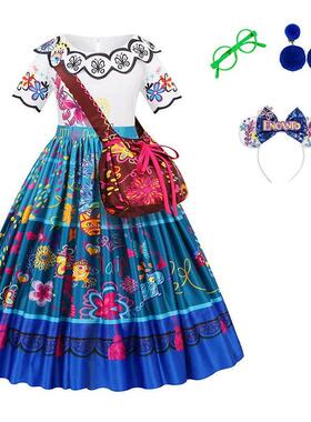 Princess Costume Mirabel Encanto Costume For Girls Halloween
