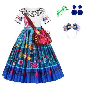 Princess Costume Mirabel Encanto Costume For Girls Halloween