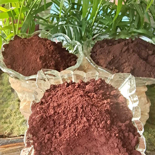 茂捷颜料色粉 氧化铁棕 耐候耐温 水泥制品涂料硅藻泥塑料等用