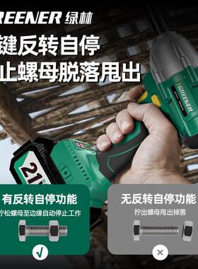 绿林大师21v汽修无刷大扭力扳手电动充电板子锂电重型冲击大风炮