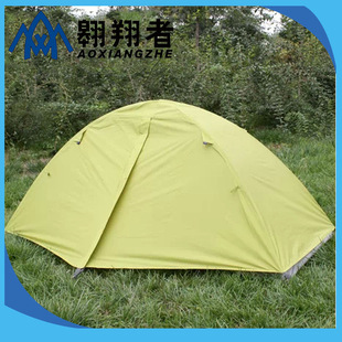 单人野营帐篷 双层单人垂钓帐篷 户外双层防雨超轻帐篷