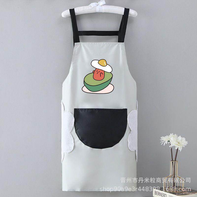 围裙2024新款家用厨房防水防油做饭工作服女围腰餐饮专用网红超强,家庭/个人清洁工具,围裙套装,淘宝优惠券,粉丝福利购,淘宝优惠卷