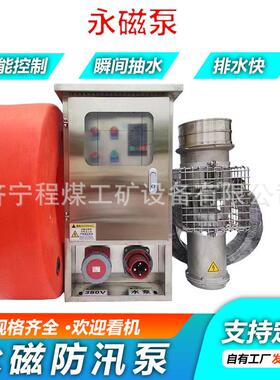 便携式永磁轴流泵扬程离心液压防汛泵不锈钢磁力泵防汛50米扬程