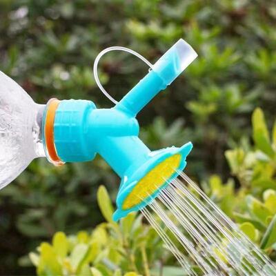 A versatile watering tool for home use: a dual-purpose flowe