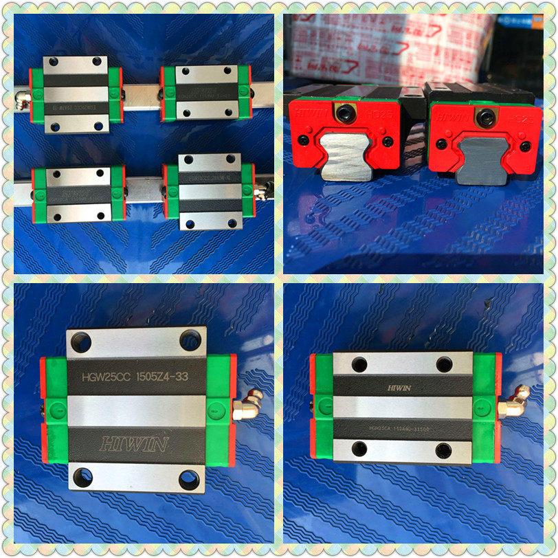 台湾银色直线导轨滑块直线方形滑轨Eghg15Hg20Hg25Hg30Hg35Hg45Hg