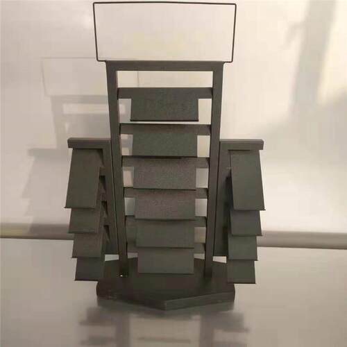 石英石样品展架玻璃小样展示架石材大理石建材台面展览架子