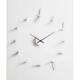 燕子钟表飞鸟时钟挂钟白色燕子挂钟创意时尚 客厅卧室墙壁挂钟家居