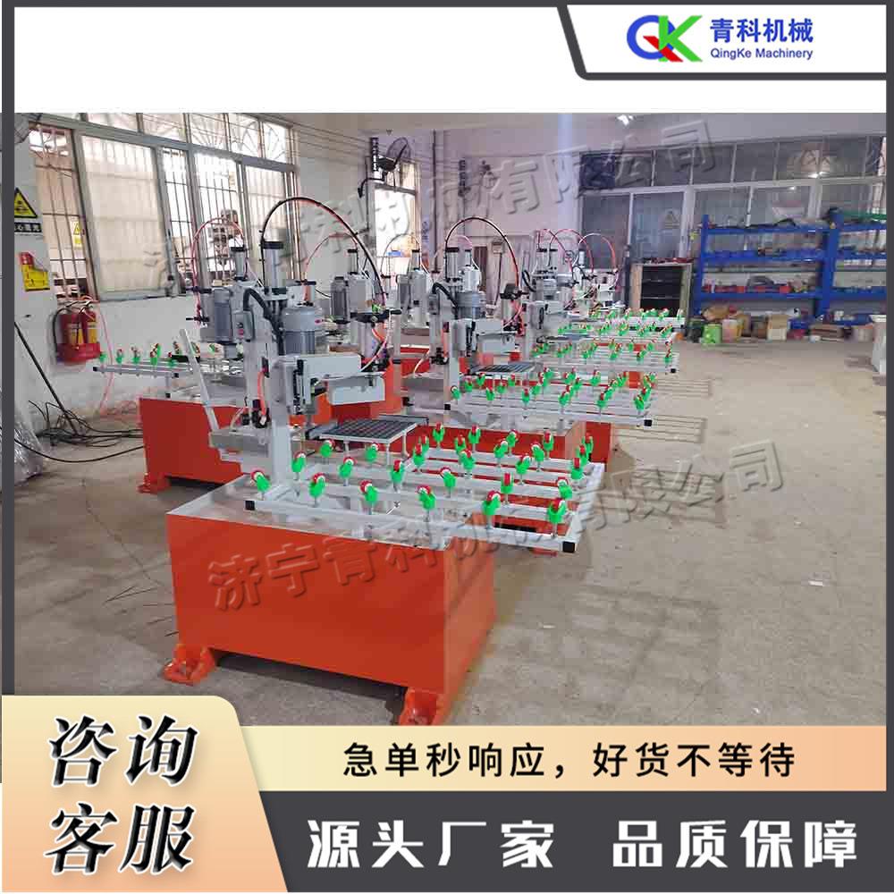 茶几家具玻璃倒角设备 单双头玻璃四角磨边机械 玻璃厨具磨边设备