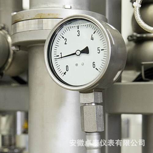 yxc-100压力表 不锈钢压力表 304材质不锈钢耐震压力表