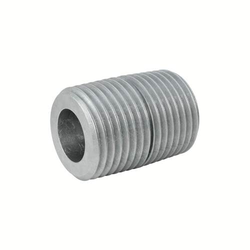 Thick-WallSteelSeamlessPipeNipple,FullyThreaded,1/8Pipe