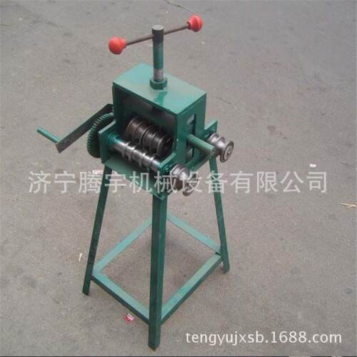 手摇弯管机管多功能滚动弯简动管机TYWG-35冷弯式易手弯机