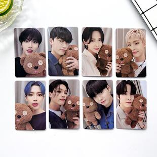 ATEEZ WM幸运卡 bouncy 抱熊卡 特典卡 明信片 朴星化 明星周边