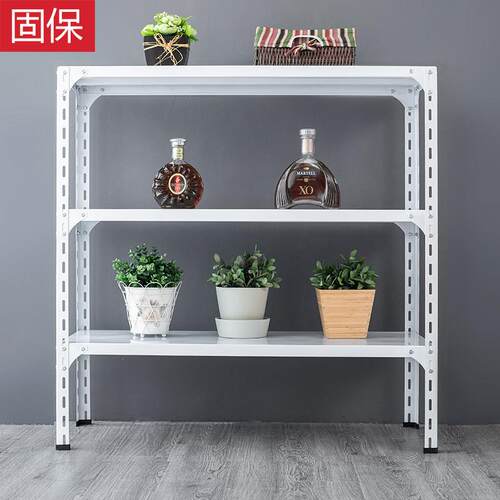 三层角钢货架置物架超市展示架多层铁架子家用简约组合仓库储物架